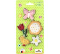 Birkmann Set di Formine per Biscotti - Primavera - 1 set