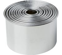 Birkmann, stampini in Acciaio Inox, 4 Pezzi, Acciaio Inox, Bianco, 4,5 x 7,2 x 7,2 cm