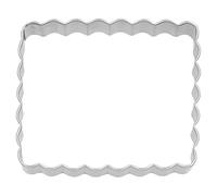 Birkmann - Stampini per biscotti al burro in acciaio inox, per tagliare e decorare biscotti, marzapane e fondente, 6,5 cm