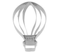Birkmann - Stampino a forma di mongolfiera per tagliare e decorare biscotti, marzapane e fondente, in acciaio inox, lavabile in lavastoviglie, 6,5 cm