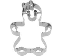 Birkmann - Stampo per biscotti Gingerwoman, 8 cm, in acciaio inox, con interno in rilievo, alta qualità