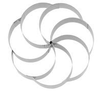 Birkmann - Stampo per biscotti in acciaio INOX, 10 cm, di alta qualità