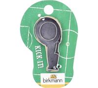 Birkmann, stampo per biscotti in acciaio inox, 5,3 cm, su scheda di carta, adatto per EM, fischietto