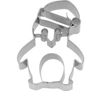 Birkmann Tagliabiscotti Natale Pinguino Interno Tagliabiscotti a rilievo 7 cm