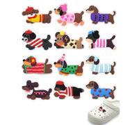 BIRLOZA 12 Pezzi Decorazioni per Crocs, Accessori per Crocs, Regalo per Feste di Compleanno, per Ragazze, Donne, Ragazzi, Adulti