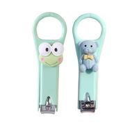 BIRLOZA 2 Pezzi Tagliaunghie per Neonati e Bambini, Tagliaunghie In Acciaio Inossidabile Di Alta Qualità, Design Della Lama Curva, Sharp Non Danneggia L'Armatura, Cura delle Unghie e Manicure