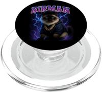 Birman Gangster - Divertente Gatto Strano Trashy Meme PopSockets PopGrip per MagSafe