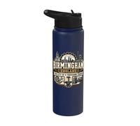 Birmingham England La città dei mille mestieri Stainless Steel Insulated Water Bottle