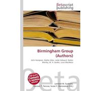 Birmingham Group (Authors): John Hampson, Walter Allen, Leslie Halward, Walter Brierley, W. H. Auden, Louis MacNeice