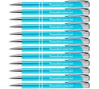 Biro personalizzata con nome o benedizione, biro su misura con inchiostro nero da 0,5 mm, adatta per uomini donne ufficio scuola business regalo promozionale, penna per matrimonio