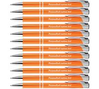 Biro personalizzata con nome o benedizione, biro su misura con inchiostro nero da 0,5 mm, adatta per uomini donne ufficio scuola business regalo promozionale, penna per matrimonio