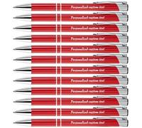Biro personalizzata con nome o benedizione, biro su misura con inchiostro nero da 0,5 mm, adatta per uomini donne ufficio scuola business regalo promozionale, penna per matrimonio