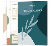 BIROYAL Budget Planer, libro di budget, 96 pagine, pianificatore finanziario con budget mensile, tracker, risparmio, reddito, budget per controllare il vostro denaro, non datato (148 x 210 mm)