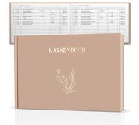 BIROYAL Libro di cassa A5 - 120 pagine libro di bilancio, budget Planner e libri di cassa - libro di bilancio per iscrizione - libro di cassa per piccole imprese - Edizioni tracker pianificatore