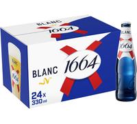 Birra 1664 Blanc, Cassa Con 24 Bottiglie Da 33Cl, Birra Speciale Con Note Frutta