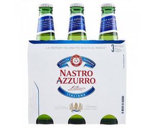 Birra Analcolica Nastro Azzurro Zero 33 assa 24 bottiglie