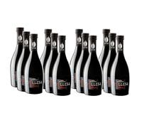 Birra Artigianale Collesi - Birra Artigianale Nera Cremosa e Corposa, Rifermentazione naturale, 8% VOL - Bottiglie da 500 ml - Confezione da 12 Bottiglie