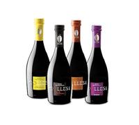 Birra Artigianale Collesi - Confezione Degustazione 4 Birre Chiara, Nera, Ambrata, Triplo Malto - Confezione da 4 Bottiglie - 500 ml