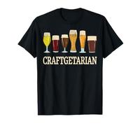 Birra Artigianale Divertente Craftgetarian Maglietta