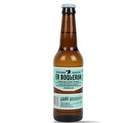 Birra Artigianale Er Boquerón La Clàsica Golden Ale - Birra Mediterranea all’Acqua di Mare, Non Filtrata e Non Pastorizzata, Gusto Autentico e Aromi Naturali (0.33L, Blanche)