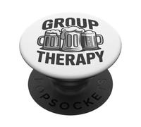 Birra artigianale per terapia di gruppo divertente PopSockets PopGrip Adesivo