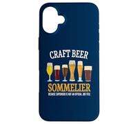 Birra artigianale Sommelier perché il supereroe non è un titolo di lavoro Custodia per iPhone 16 Plus