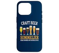 Birra artigianale Sommelier perché il supereroe non è un titolo di lavoro Custodia per iPhone 16 Pro