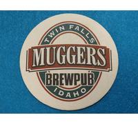 Birra Barrette Tappetino Sottobicchiere ~Muggers Brewpub~ Twin Falls, Idaho