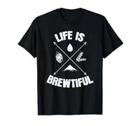 Birra Brewing Life is Brewtiful Maglietta