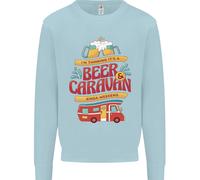 Birra E Caravan Kinda Fine Settimana Divertente Uomo Felpa Maglione
