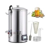 Birra elettrica che fa sistema, pentola dell'acciaio inossidabile 40L con il pannello di controllo elettronico intelligente