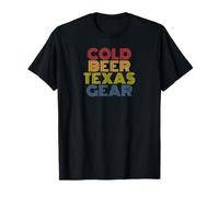 Birra Fredda Texas Gear Retro Vibes Maglietta
