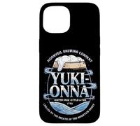 Birra giapponese Yuki Onna Giappone Fantasma Vintage Lager Souvenir Custodia per iPhone 15