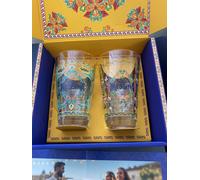 BIRRA MESSINA 2 BICCHIERI Cristalli Di Sale Tributo Artisti Siciliani