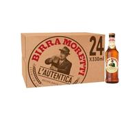Birra moretti classica cl33x24pz gradazione alcolica 4.6% (083937)