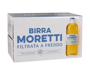 BIRRA MORETTI FILTRATA A FREDDO CL.50 X 20 BOTTIGLIE