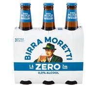 Birra Moretti Zero 0.0 33 assa 24 bottiglie