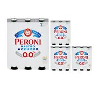 Birra Peroni Nastro Azzurro Zero Alcol Confezione 12 Bottiglie da 33 cl