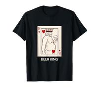 Birra re carte gioco di carte poker birra mazzo carte poker Maglietta