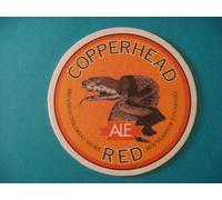 Birra Serpente Sottobicchiere ~ Rocky Fiume Brewery Copperhead ~ Tennessee