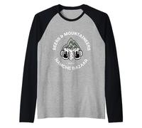 Birre e alpinisti Namche Bazaar Nepal Everest Base Camp Maglia con Maniche Raglan