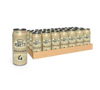 Birrificio Angelo Poretti Birra 4 Luppoli Cassa con 24 Lattine di Birra da 50cl