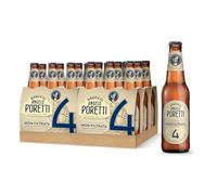 Birrificio Angelo Poretti Birra 4 Luppoli, Non Filtrata, Bottiglia, Volume 33cl, 24 Pezzi