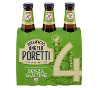 Birrificio Angelo Poretti Senza Glutine 4 Luppoli 33 cl Cassa 24 bottiglie