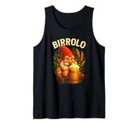 Birrolo Gnomo della Birra Design Umoristico Divertente Canotta