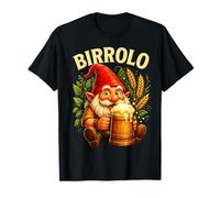 Birrolo Gnomo della Birra Design Umoristico Divertente Maglietta