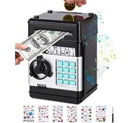 Birshe Salvadanaio Password Salvadanaio Ampio Salvadanaio Bambini Elettronico Digitale per Contanti Monete Bancomat Mini Monete Migliori Regali Auto Scorrimento Denaro Banca per Ragazze Ragazzi