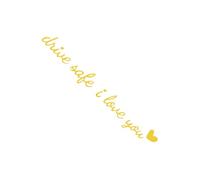 Birtern Adesivo per specchietto retrovisore, adesivo per specchietto retrovisore, impermeabile, accessorio per SUV, camion, cruscotto, finestra, parabrezza, per tutti i giorni, compleanni, lunghi