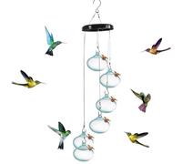 Birtern Alimentatore d'acqua per, set di 6 mangiatoie a a forma di, Jays Robins Sparrows Wild Bird Watching Feeder per davanzali delle finestre, parchi