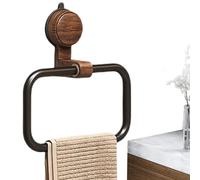 Birtern Anelli per asciugamani da parete del bagno, porta asciugamani da parete con a vuoto, gancio senza trapano, organizzazione antiruggine per casa ristorante, casa, ufficio, WC,